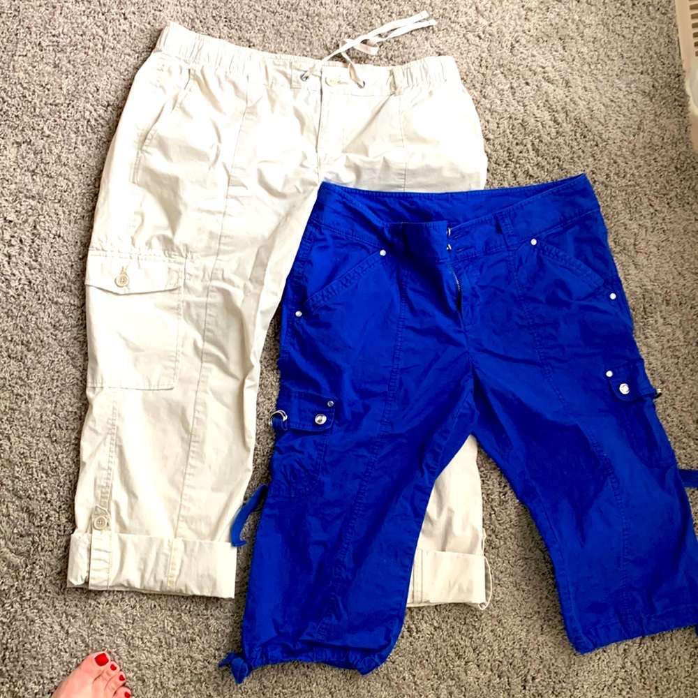 2 pairs of Capris for the price of one!